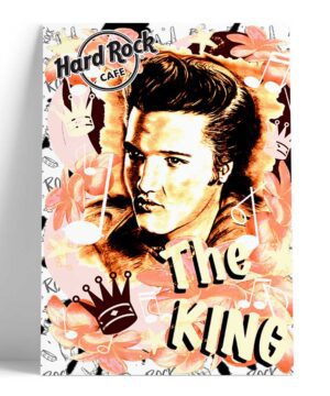 Cuadro Hard Rock Café Elvis Presley