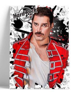 Cuadro Hard Rock Café Freddie Mercury