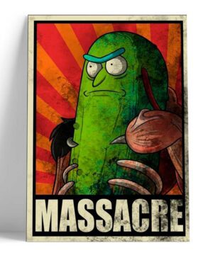 Cuadro Pepinillo Rick - MASSACRE