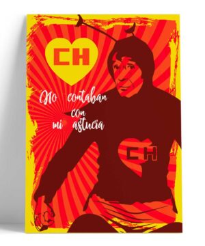 Cuadro Silueta CHAPULIN COLORADO