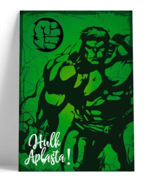 Cuadro Silueta HULK