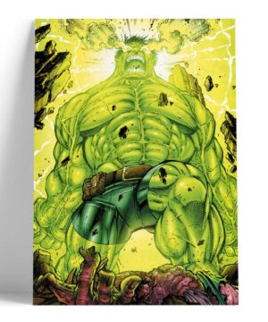 Cuadro de Hulk Enojado