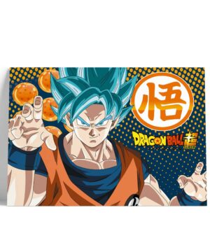 Goku modo Dios Pose Pelea Esperas del Dragon