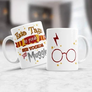 Tazas Harry Potter x5 - Tienda de Tazas