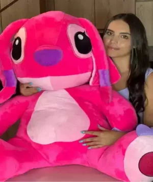 Peluche de Angel de Stitch Patas Largas Tamaño Gigante