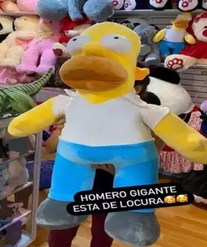 Peluche de Homero Simpson Tamaño Gigante.