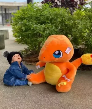 Peluche de Pokemon Charmander Tamaño Gigante