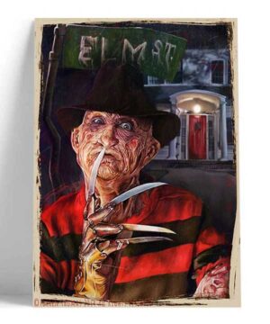 Cuadro Pelicula Freddy Krueger Terror Clasico