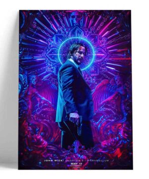 Cuadro Pelicula John Wick Poster