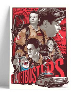 Cuadro Pelicula Poster Cazafantasmas